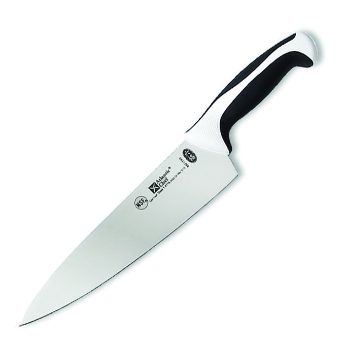 Нож поварской с бело-черной ручкой Atlantic Chef, L=25 cм