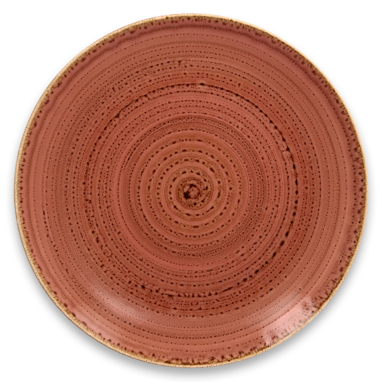 Тарелка "Coupe" круглая плоская Coral RAK Porcelain «TWIRL», D=29 см
