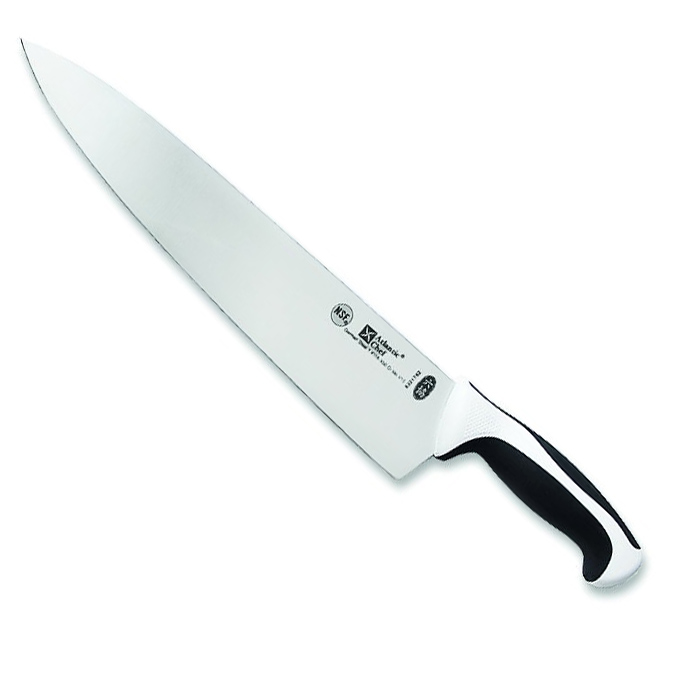 Нож поварской с бело-черной ручкой Atlantic Chef, L=30 cм