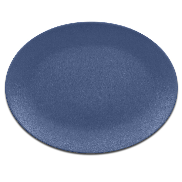Тарелка овальная плоская сиреневая RAK Porcelain «NeoFusion Mellow», 36x27 см