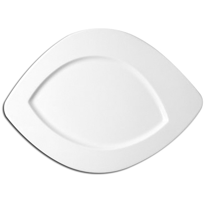 Тарелка «Vanilla» овальная плоская RAK Porcelain «AllSpice», 35x26 см