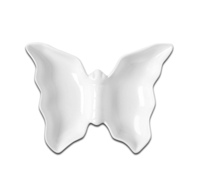 Тарелка в форме бабочки RAK Porcelain «Minimax», 17x13 см