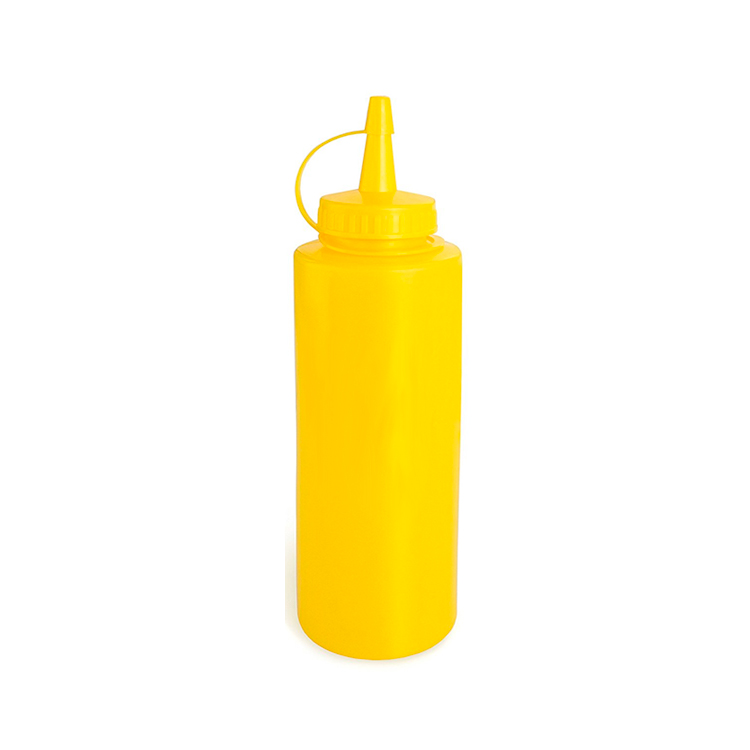 Бутылка для соуса желтая WAS, 450 мл