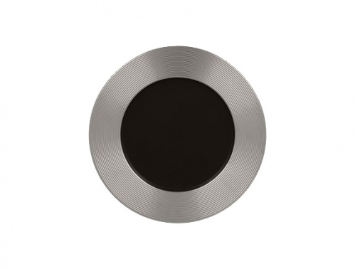 Тарелка круглая плоская d=29см цвет серебряный RAK Porcelain «Antic»