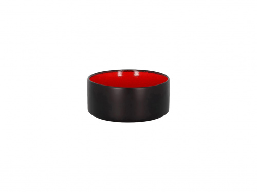 Салатник объем 1.0л. d=16см цвет черный/красный RAK Porcelain «Fire»