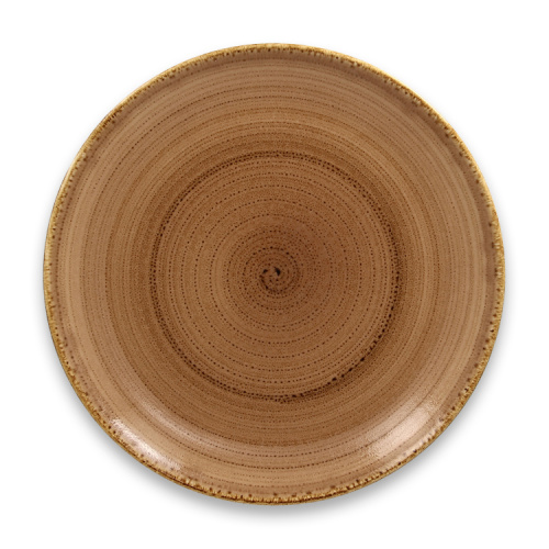 Тарелка "Coupe" круглая плоская Shell RAK Porcelain «TWIRL», D=27 см