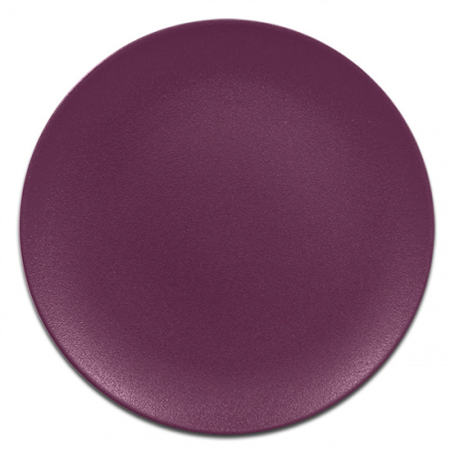 Тарелка круглая плоская фиолетовая RAK Porcelain «NeoFusion Mellow», D=27 см