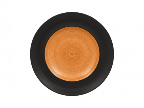 Тарелка круглая d=30 см., глубокая, оранжевая RAK Porcelain