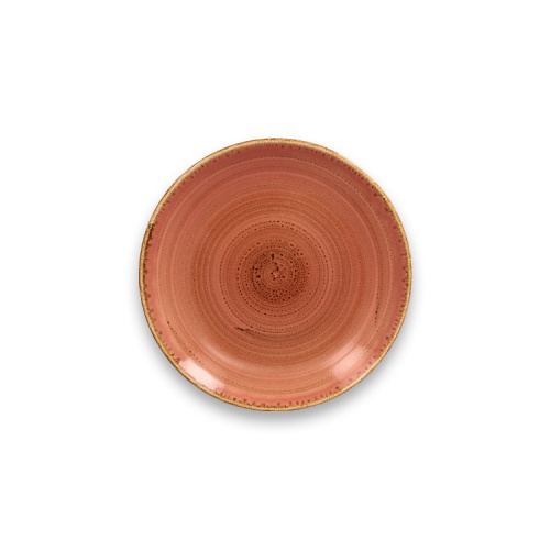 Тарелка "Coupe" круглая плоская Coral RAK Porcelain «TWIRL», D=15 см