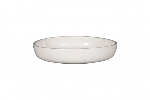 Тарелка круглая глубокая d=24см объем 1.25л White RAK Porcelain «Ease»