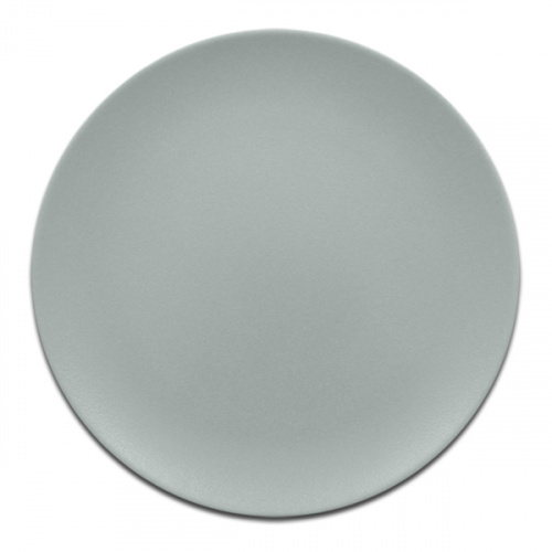 Тарелка круглая плоская серая RAK Porcelain «NeoFusion Mellow», D=24 см