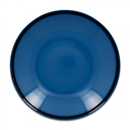 Тарелка "Coupe" глубокая синяя RAK Porcelain «Lea», D=23 см, 690 мл