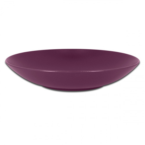 Тарелка "Coupe" круглая глубокая фиолетовая RAK Porcelain «NeoFusion Mellow», D=26 см