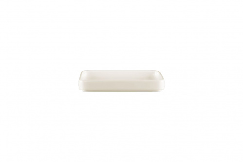 Тарелка квадратная 16х16см или крышка для емкости FTSDP16 цвет белый  RAK Porcelain «Fractal»