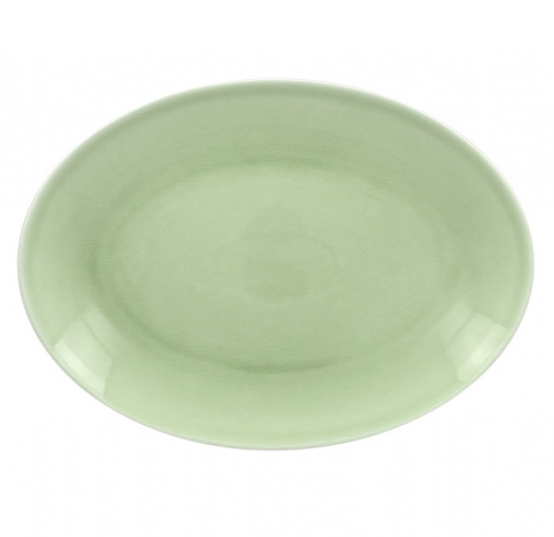 Тарелка овальная RAK Porcelain «Vintage Green», 32x23 см