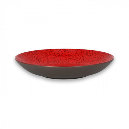 Тарелка "Coupe" круглая глубокая RAK Porcelain «RUBY», D=23 см