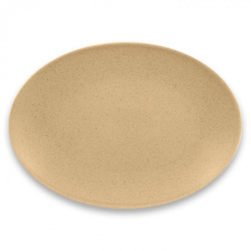 Тарелка овальная Almond RAK Porcelain «GENESIS», 36x27 см