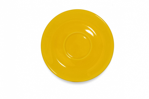 Блюдце d=15см для чашек объемом 230мл цвет желтый SandStone «Lantana»