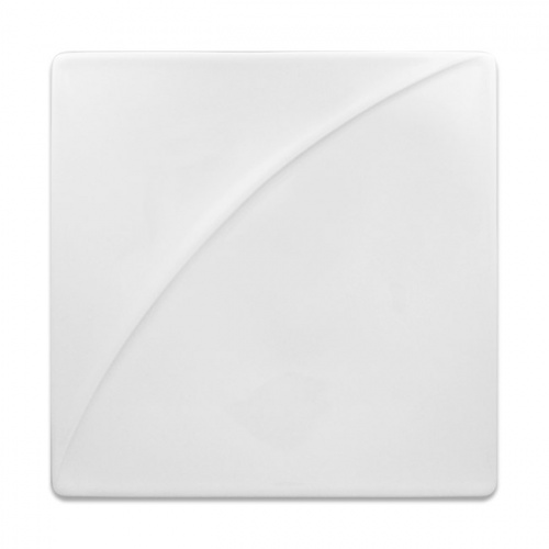 Тарелка квадратная плоская RAK Porcelain «Moon», 24x24 см
