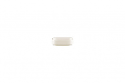 Тарелка квадратная 8х8см или крышка для емкости FTSU23 цвет белый  RAK Porcelain «Fractal»