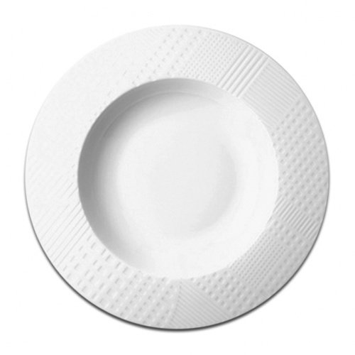 Тарелка круглая глубокая RAK Porcelain «Pixel», D=24 см