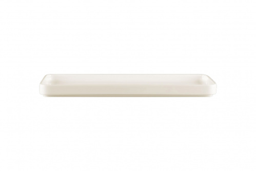 Тарелка прямоугольная 32х16см цвет белый  RAK Porcelain «Fractal»