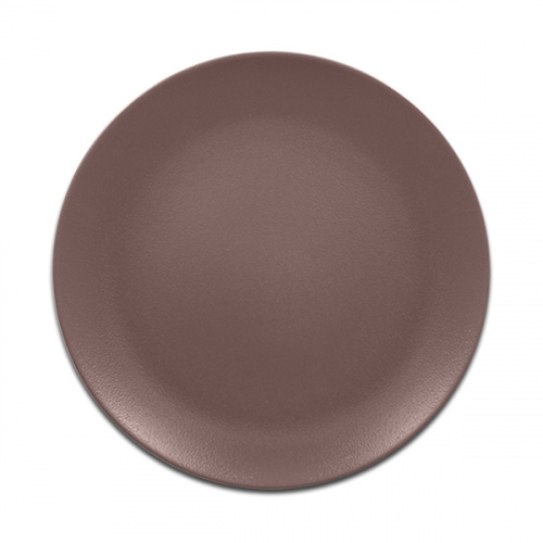 Тарелка круглая плоская коричневая RAK Porcelain «NeoFusion Mellow», D=15 см