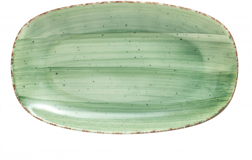 Тарелка овальная 29х17см "Avanos green" Gural,Турция  