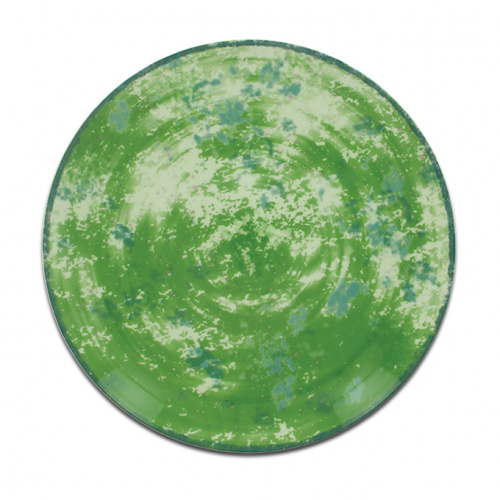 Тарелка круглая зеленая RAK Porcelain «Peppery», D=15 см