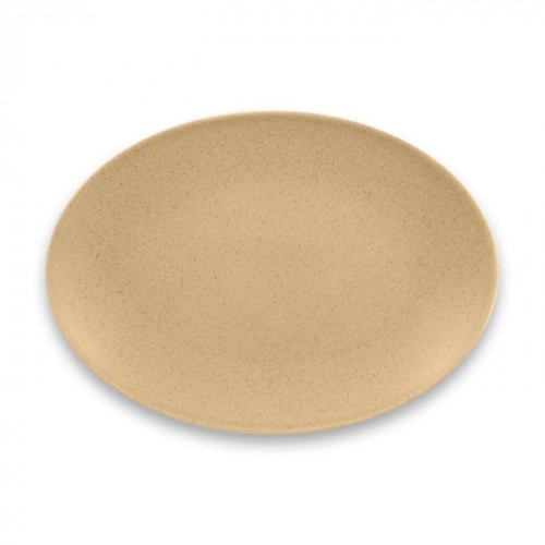Тарелка овальная Almond RAK Porcelain «GENESIS», 32x23 см