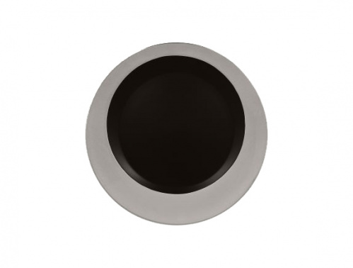 Тарелка круглая d=30см цвет серебряный RAK Porcelain «Antic»