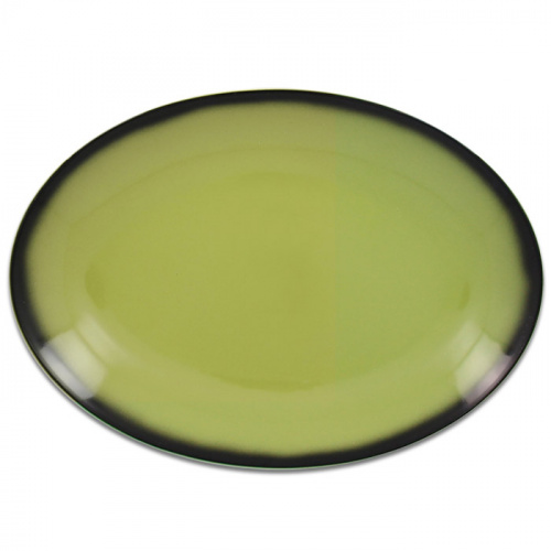Тарелка овальная плоская салатная RAK Porcelain «Lea», 36x27 см