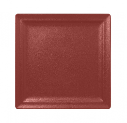 Тарелка квадратная плоская RAK Porcelain «NeoFusion Magma», 30x30 см