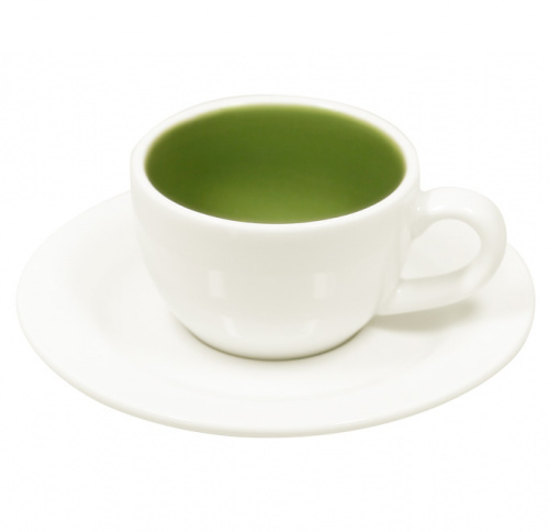Чашка светло зеленая RAK Porcelain «Samba», 90 мл