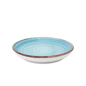 GBSBLB15YDU50TM Тарелка круглая борт вертикальный d=15 см., фарфор, Avanos,Turquoise, Gural Porcelain, Турция