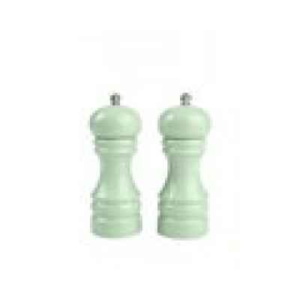 12138 Мельница для соли и перца h=15см., дерево,цвет зеленый, Woodware, Англия