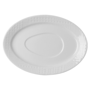 PXST01 Блюдце овальное овальное 22x15.5 см., для соусника PXGB28, фарфор, Pixel, RAK Porcelain, ОАЭ