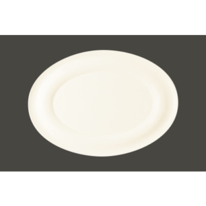 LROP38 Тарелка овальная  38х27 см., плоская, фарфор, Lyra, RAK Porcelain, ОАЭ