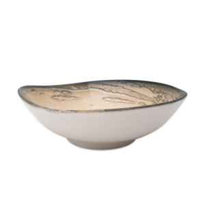 GBSRD15KK101565 Салатник ассиметричный d=15см., (180мл)18 cl., фарфор, Breeze