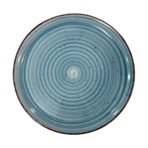 GBSD133PT50TM Тарелка круглая  d=33 см., для пиццы, фарфор, цвет голубой, Avanos,Turquoise