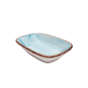 GBSEO17KR50TM Салатник прямоугольный 17х12см., (300мл)30 cl., фарфор,цвет голубой, Avanos,Turquoise