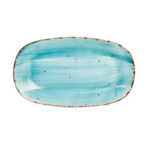 GBSEO24KY50TM Тарелка овальная  24х14 см., плоская, фарфор, Avanos,Turquoise, Gural Porcelain, Турция