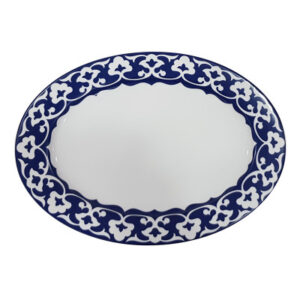 ASOP34DECР Тарелка овальная  d=34 см., плоская, фарфор, AccessDEC, RAK Porcelain, ОАЭ